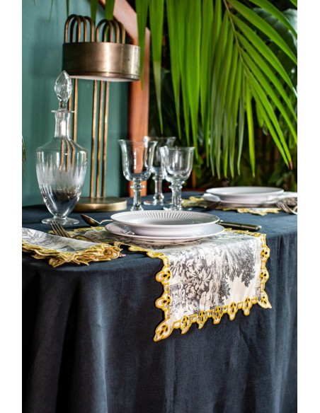 Set de table Amalfi en coton antitache