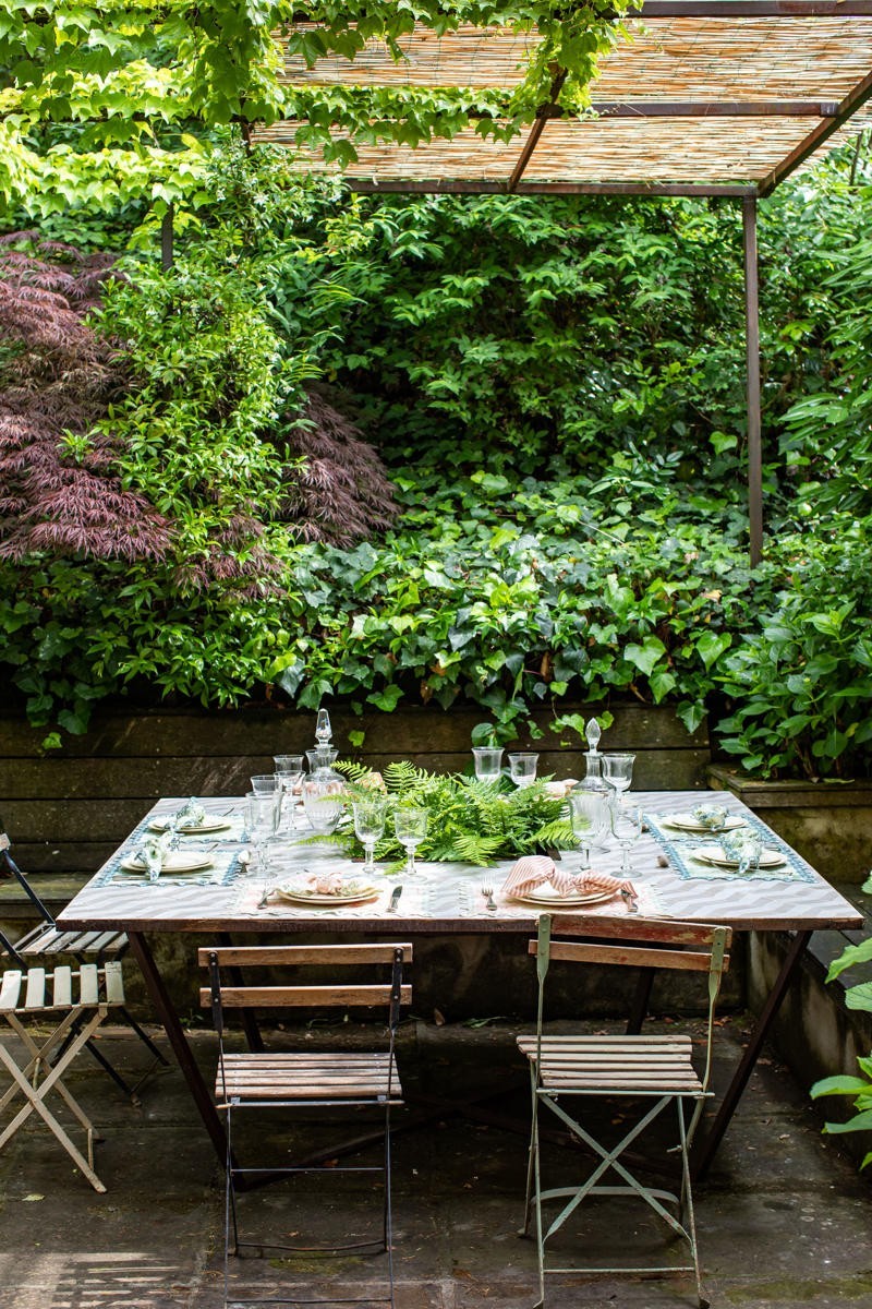 Set de table Amalfi en coton antitache