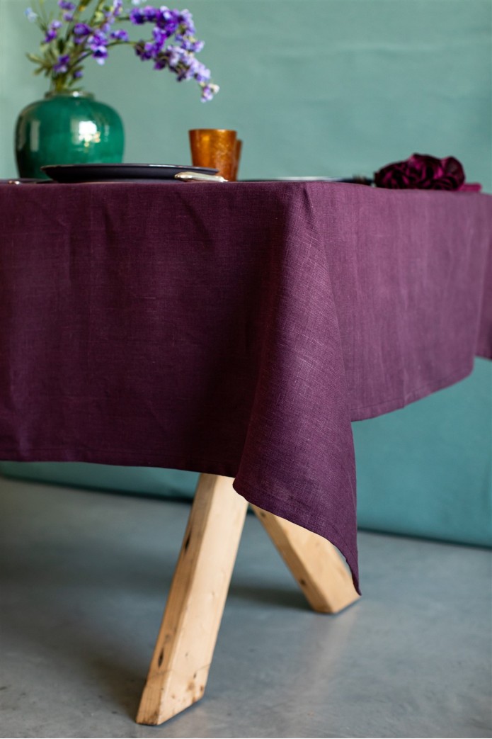 Pure Linen Tablecloth 2