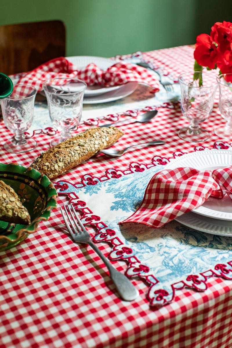 Amalfi Placemat in Stain Resistant Cotton