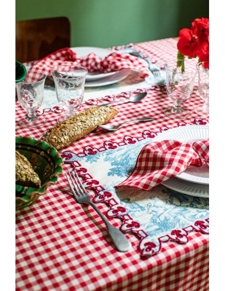 Amalfi Placemat in Stain Resistant Cotton