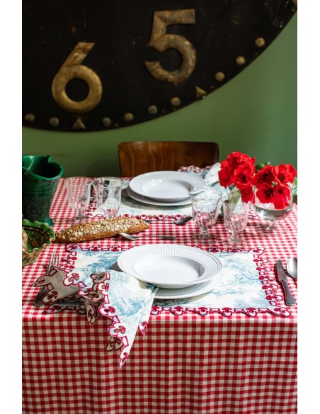 Amalfi Placemat in Stain Resistant Cotton