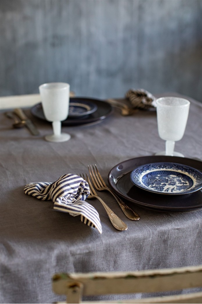 Pure Linen Tablecloth 2