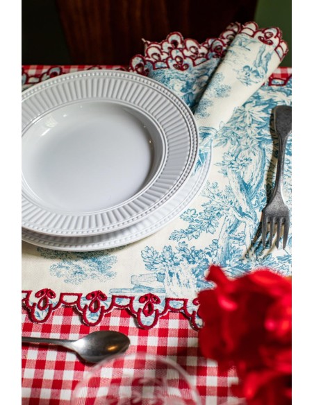 Amalfi Placemat in Stain Resistant Cotton