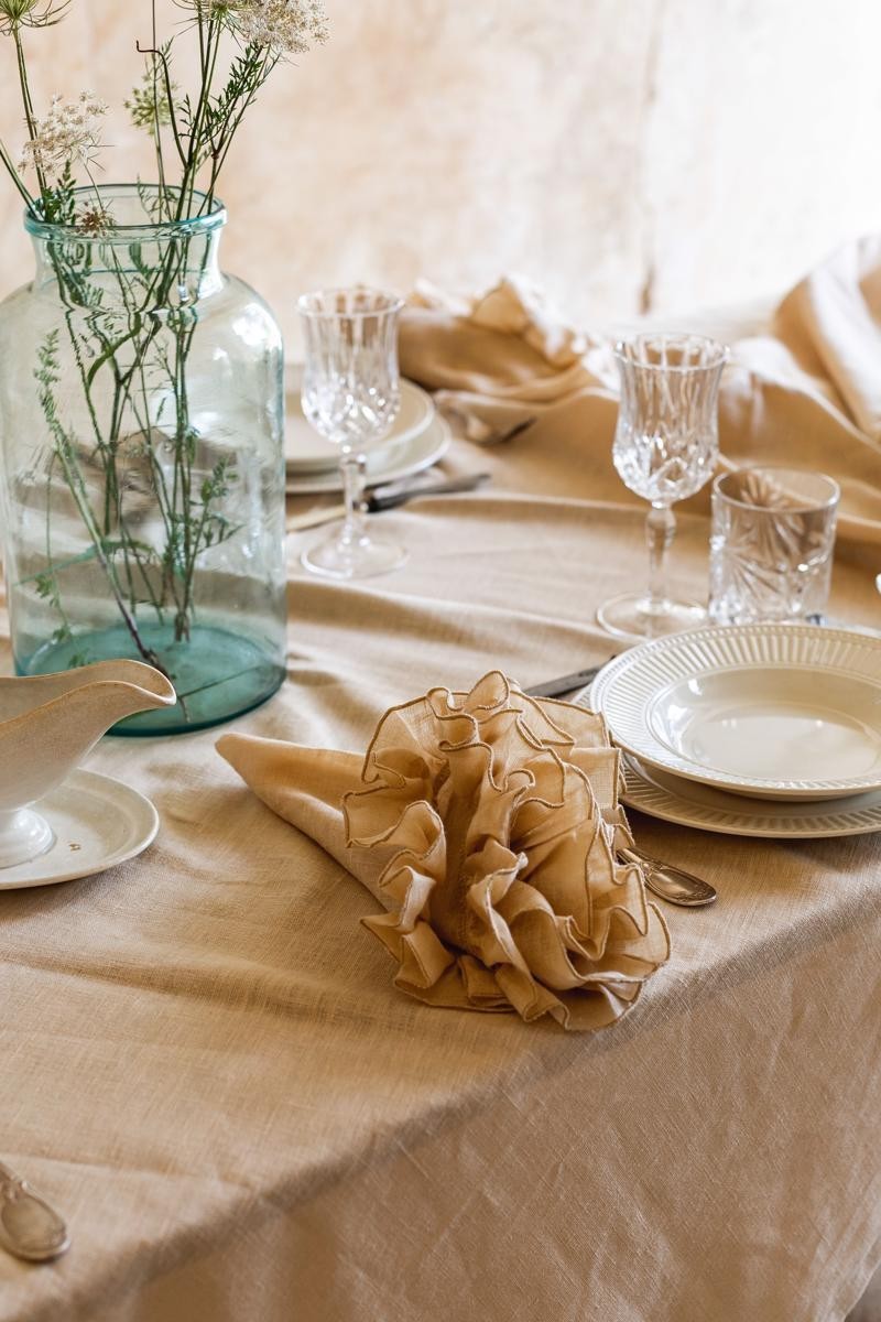 Pure Linen Tablecloth