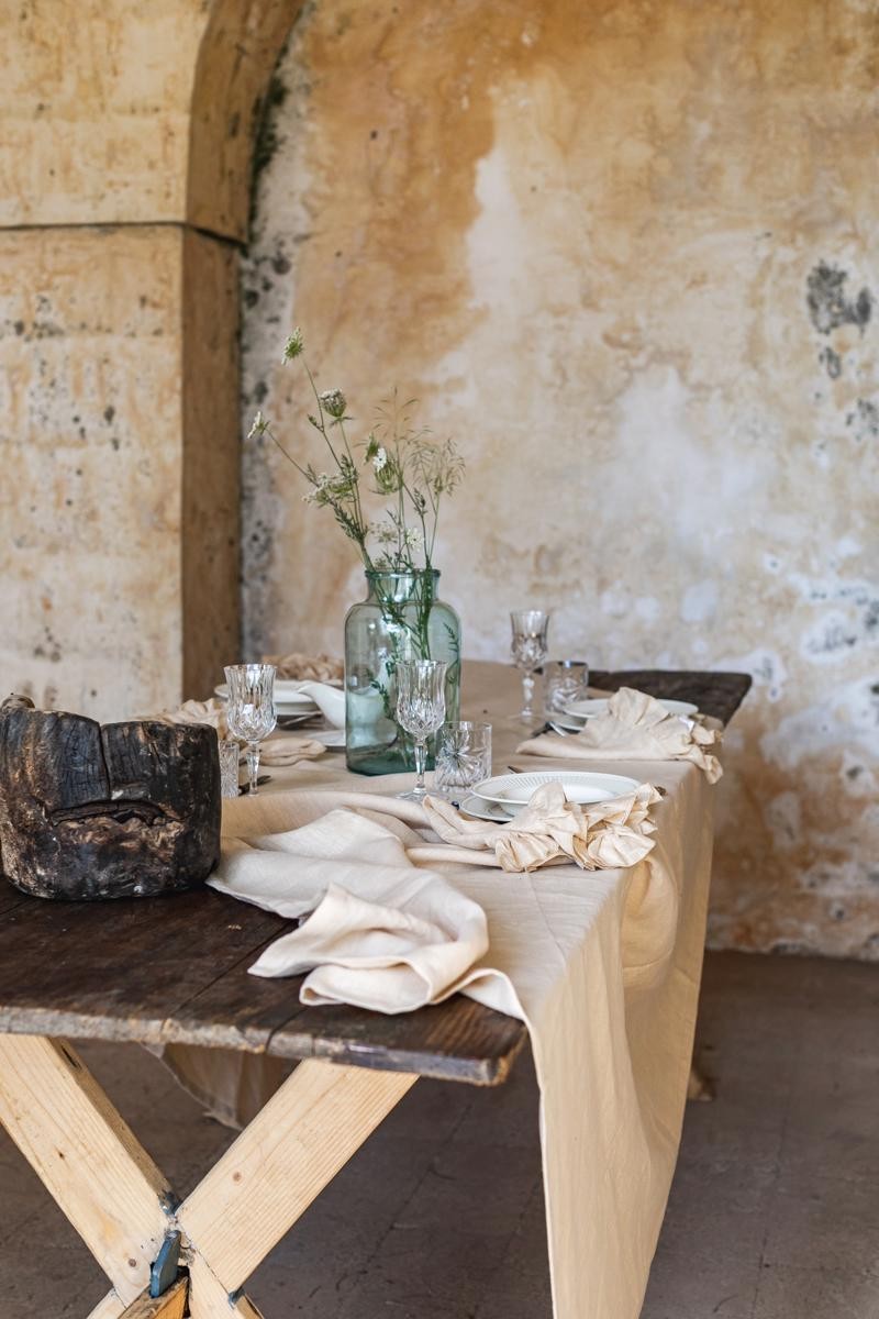 Pure Linen Tablecloth