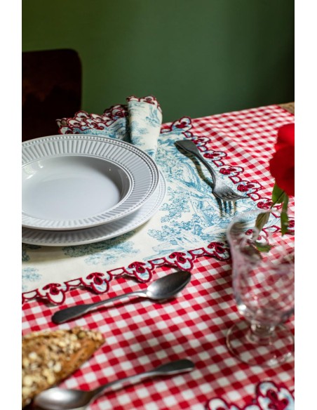 Amalfi Placemat in Stain Resistant Cotton