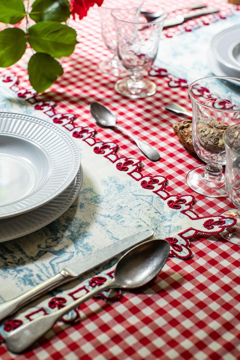 Amalfi Placemat in Stain Resistant Cotton