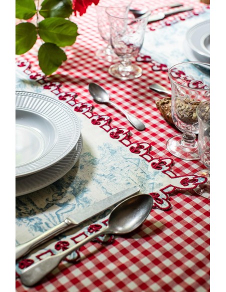 Amalfi Placemat in Stain Resistant Cotton