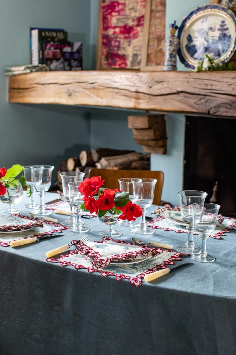 Set de table Amalfi en coton antitache