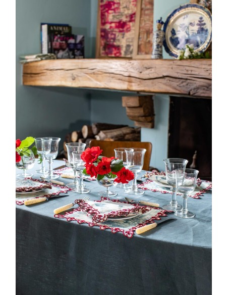 Amalfi Placemat in Stain Resistant Cotton