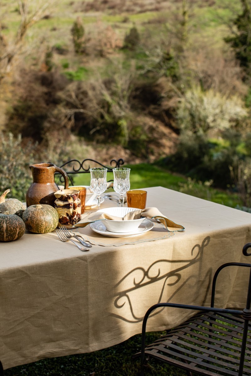 Pure Linen Tablecloth