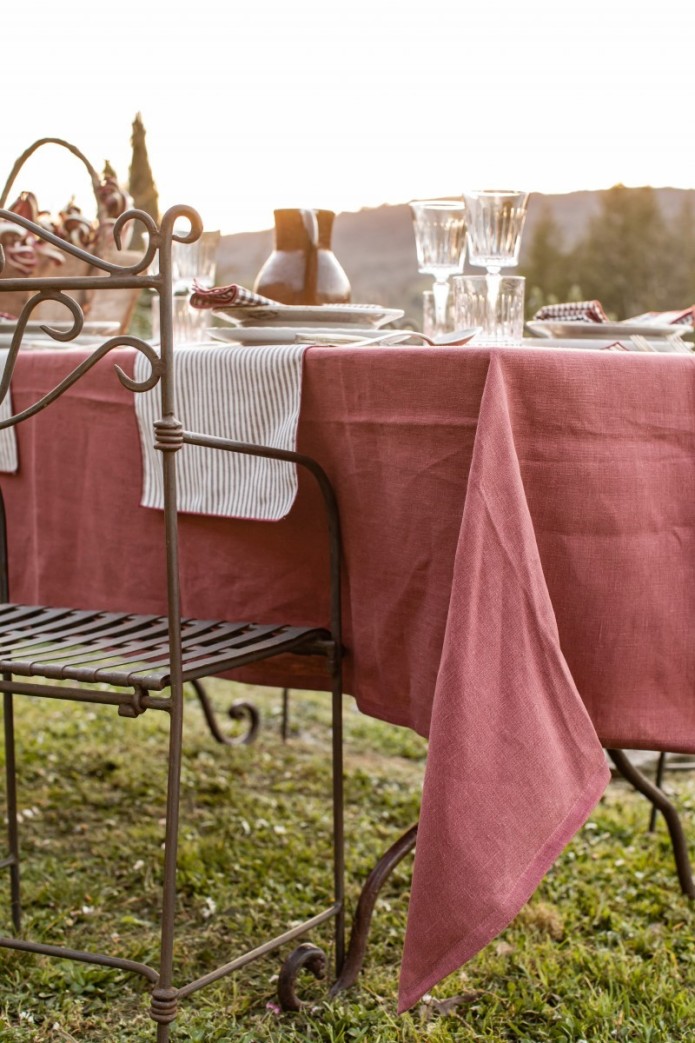 Pure Linen Tablecloth 2