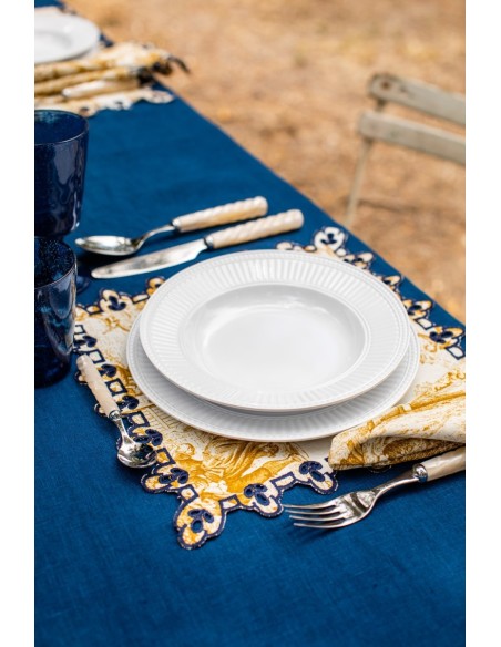 Amalfi Placemat in Stain Resistant Cotton