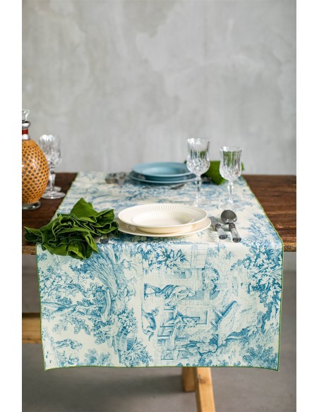 Runner Filo in Cotone Antimacchia