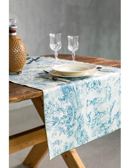 Chemin de table Filo en coton