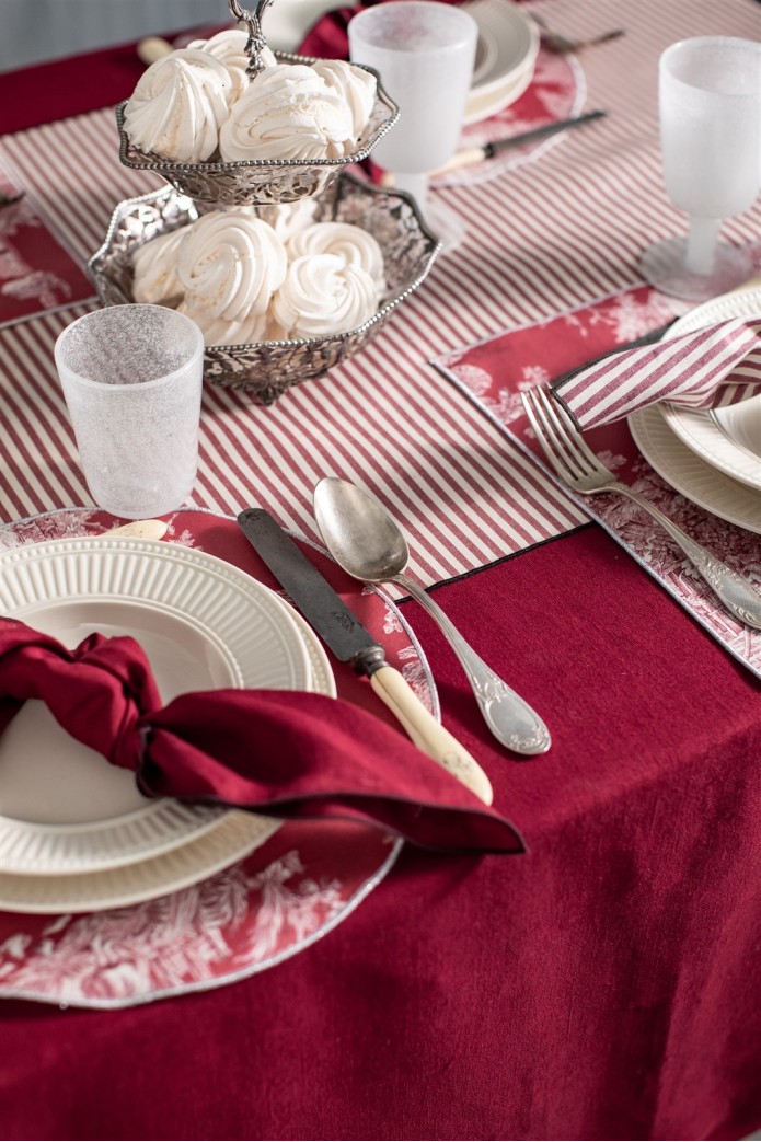 Chemin de table Filo en coton 