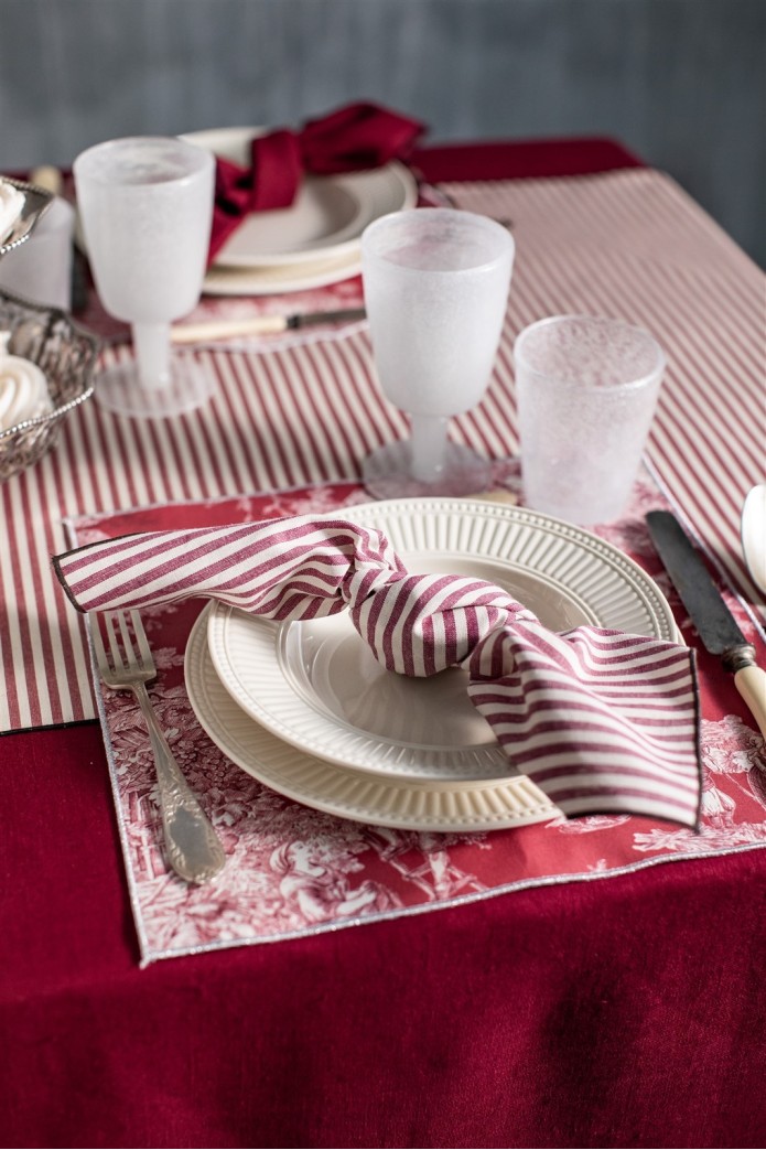 Chemin de table Filo en coton  2