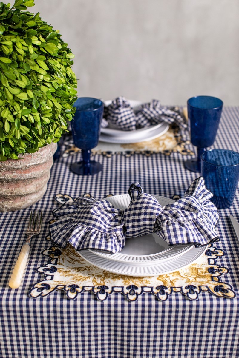 Amalfi Placemat in Stain Resistant Cotton