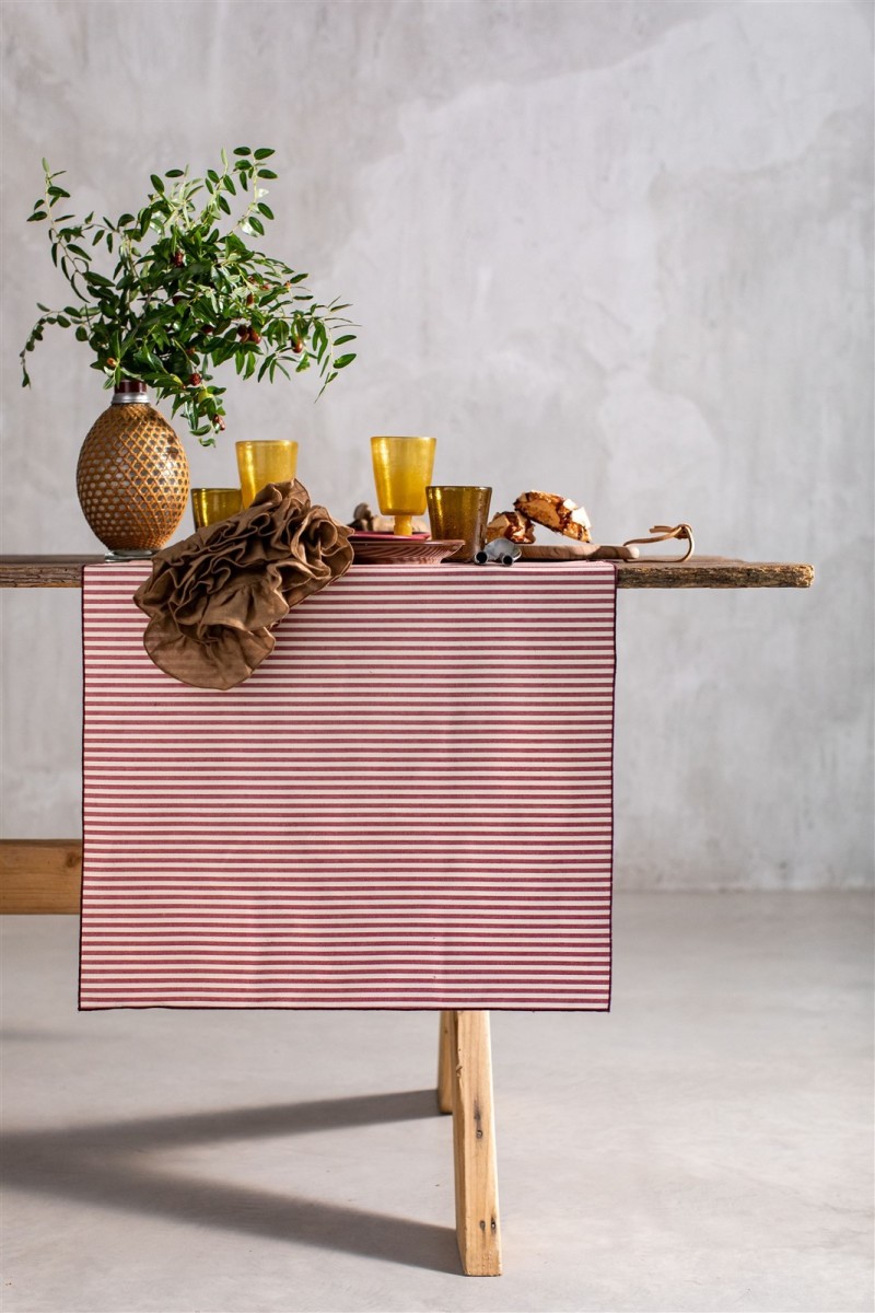 Chemin de table Filo en coton 