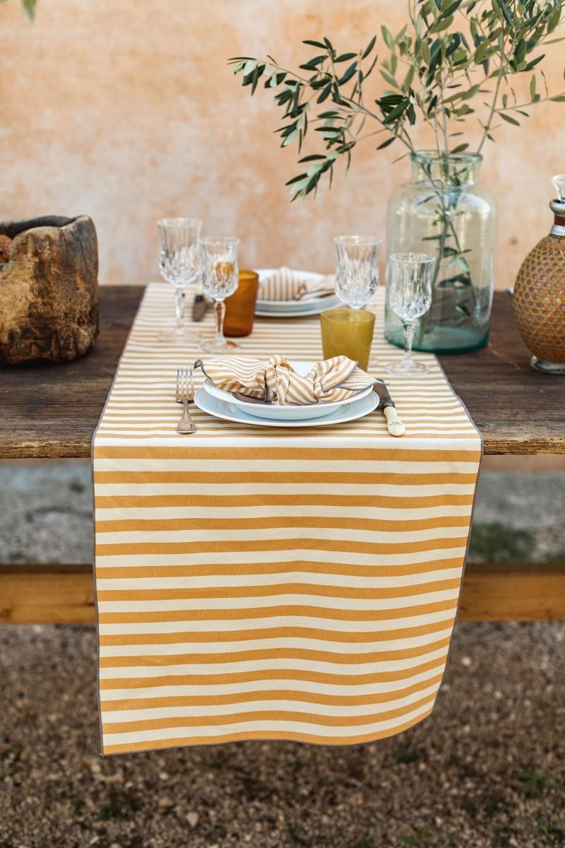 Chemin de table Filo en coton 