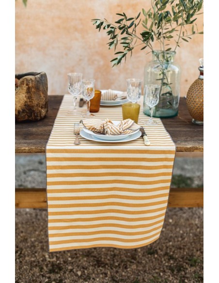 Stain Resistant Cotton Filo Runner