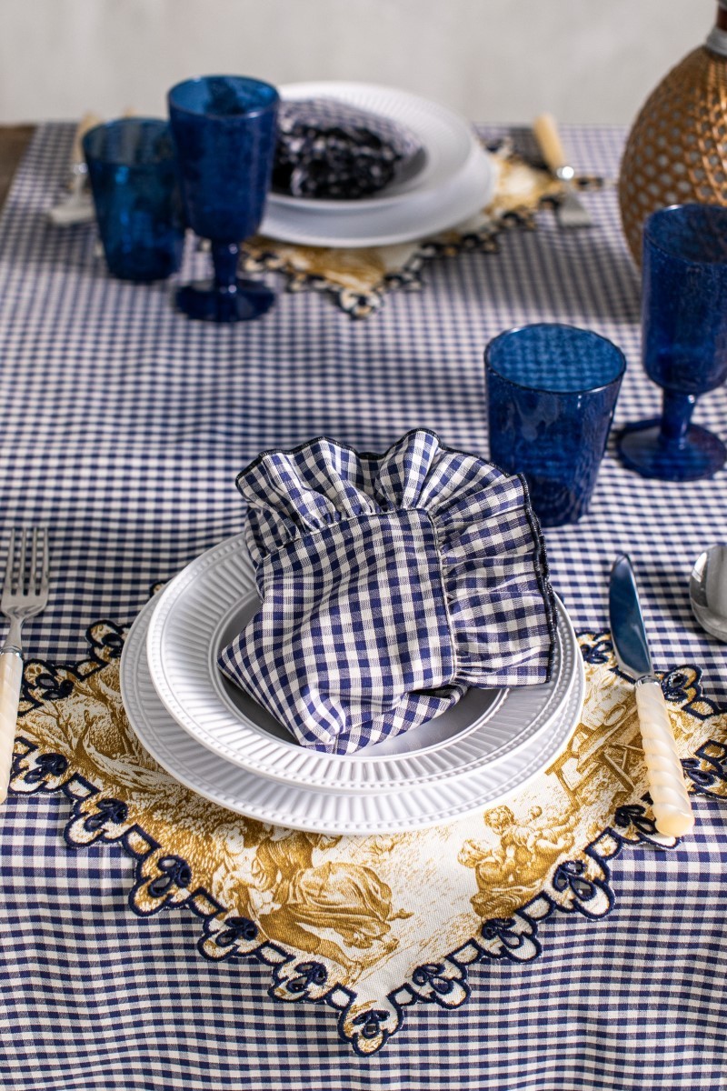 Amalfi Placemat in Stain Resistant Cotton