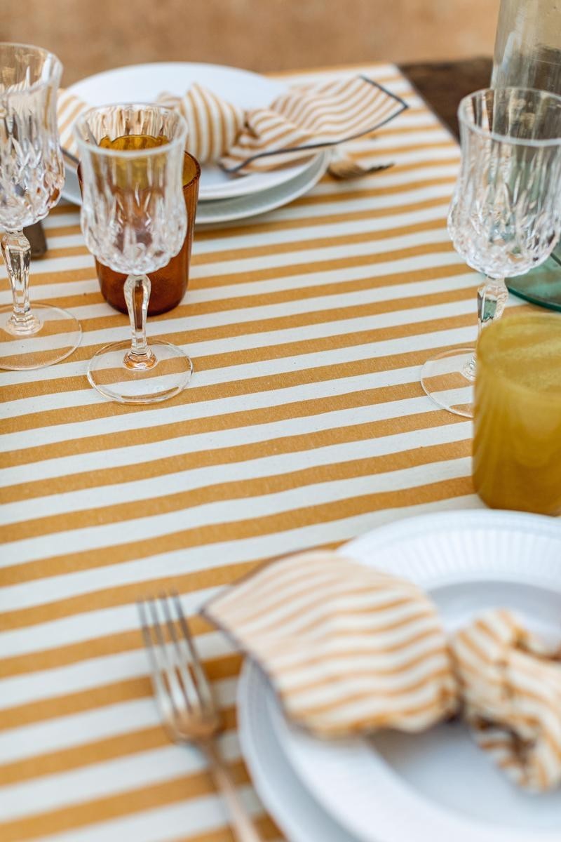 Stain Resistant Cotton Filo Runner