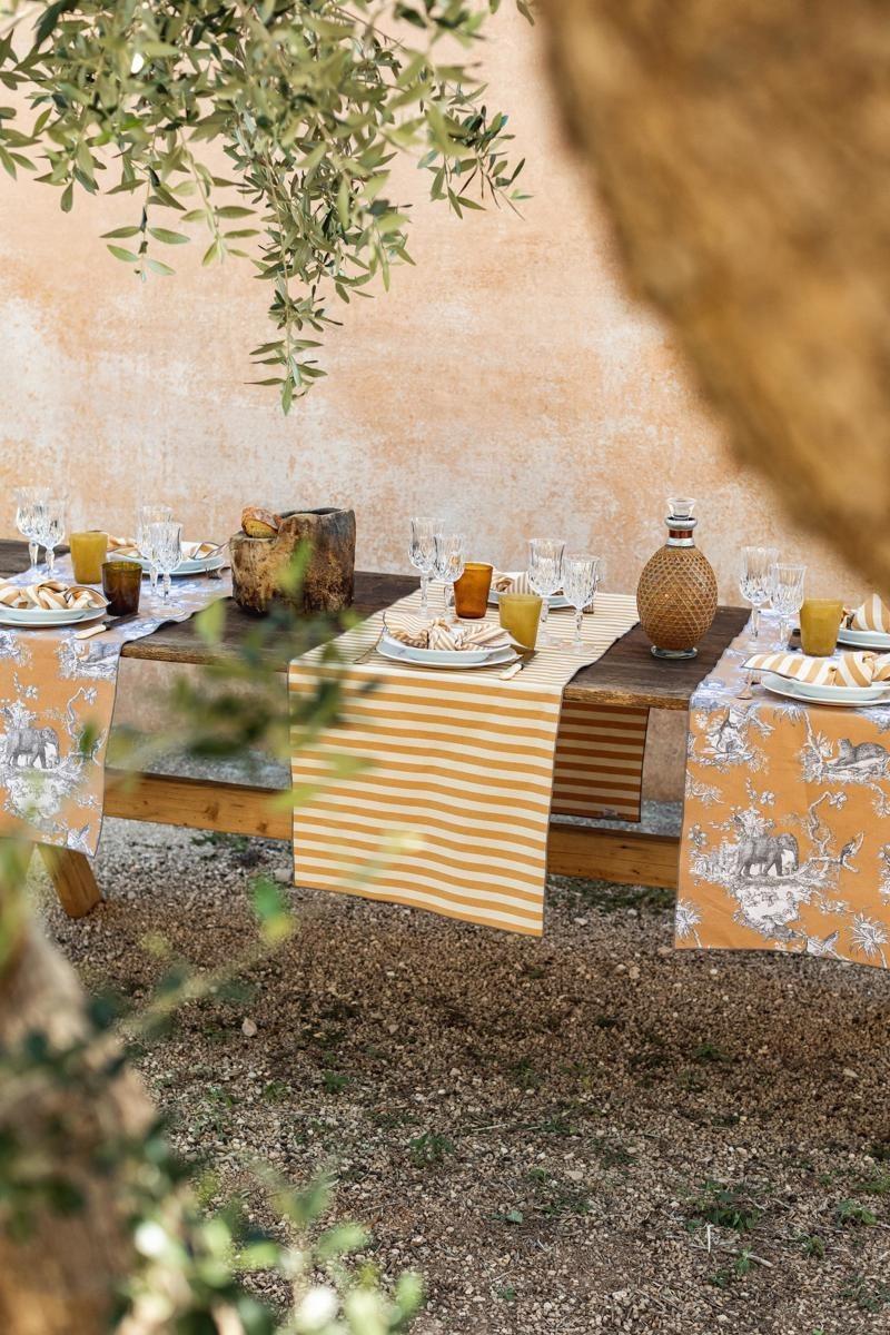 Chemin de table Filo en coton 