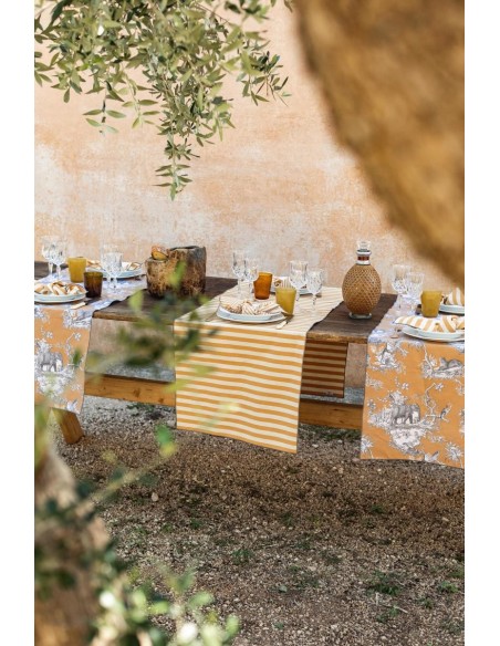 Chemin de table Filo en coton 