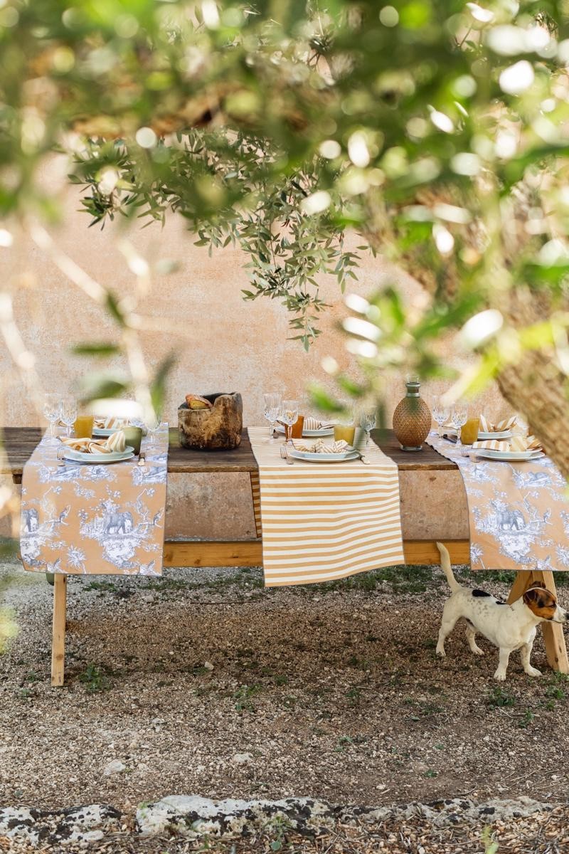 Chemin de table Filo en coton 