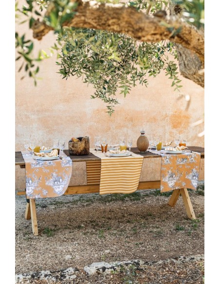 Chemin de table Filo en coton 