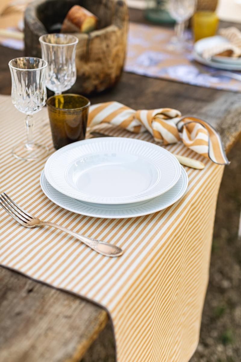 Chemin de table Filo en coton 