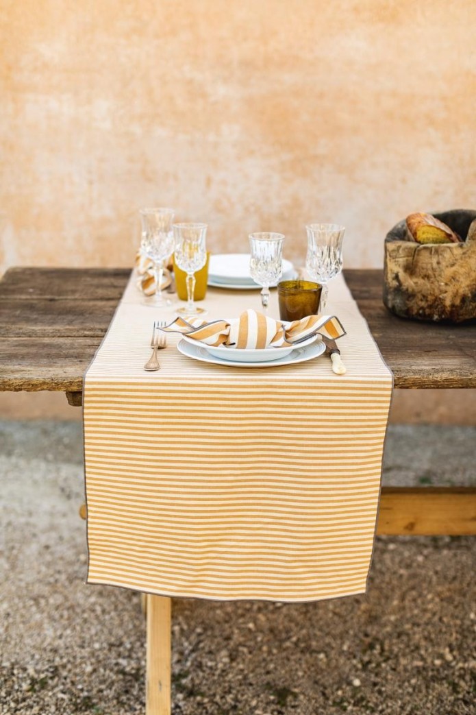 Chemin de table Filo en coton  2