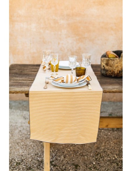 Chemin de table Filo en coton 