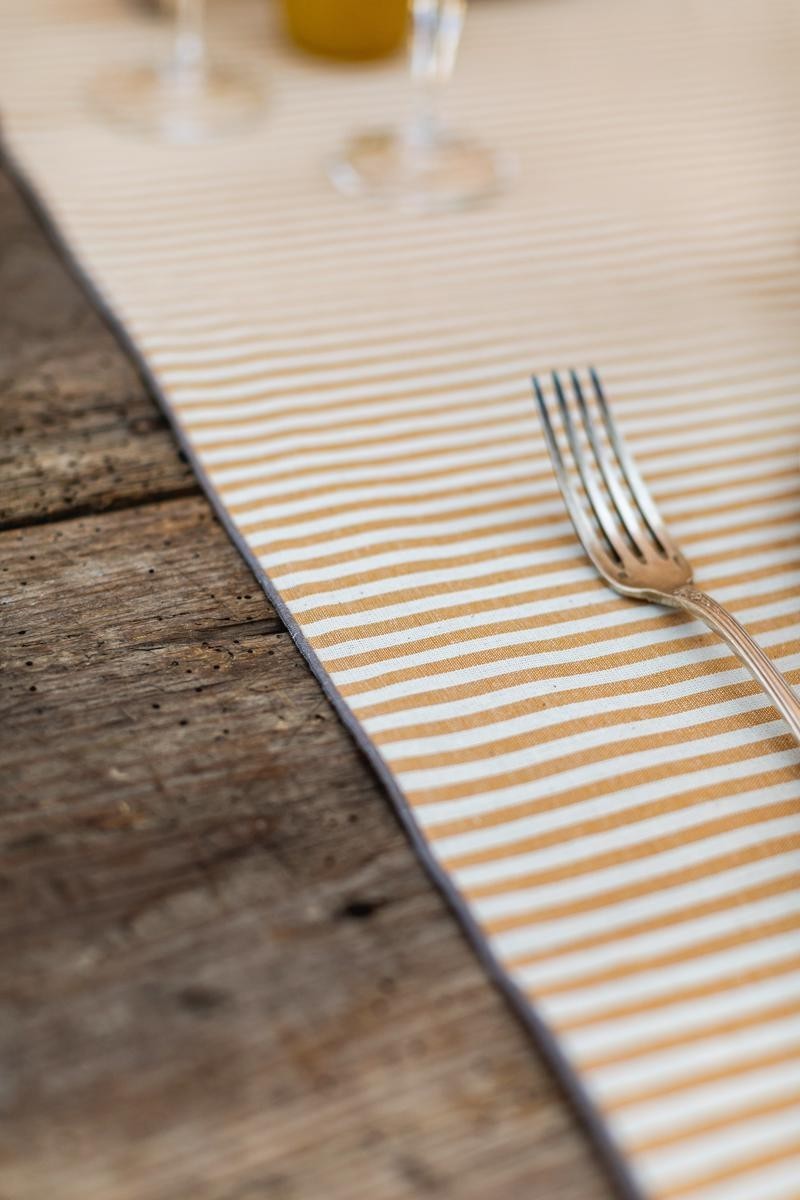 Chemin de table Filo en coton 