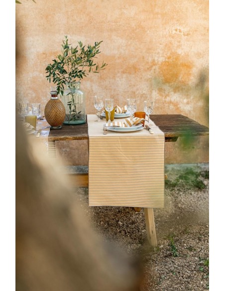 Stain Resistant Cotton Filo Runner