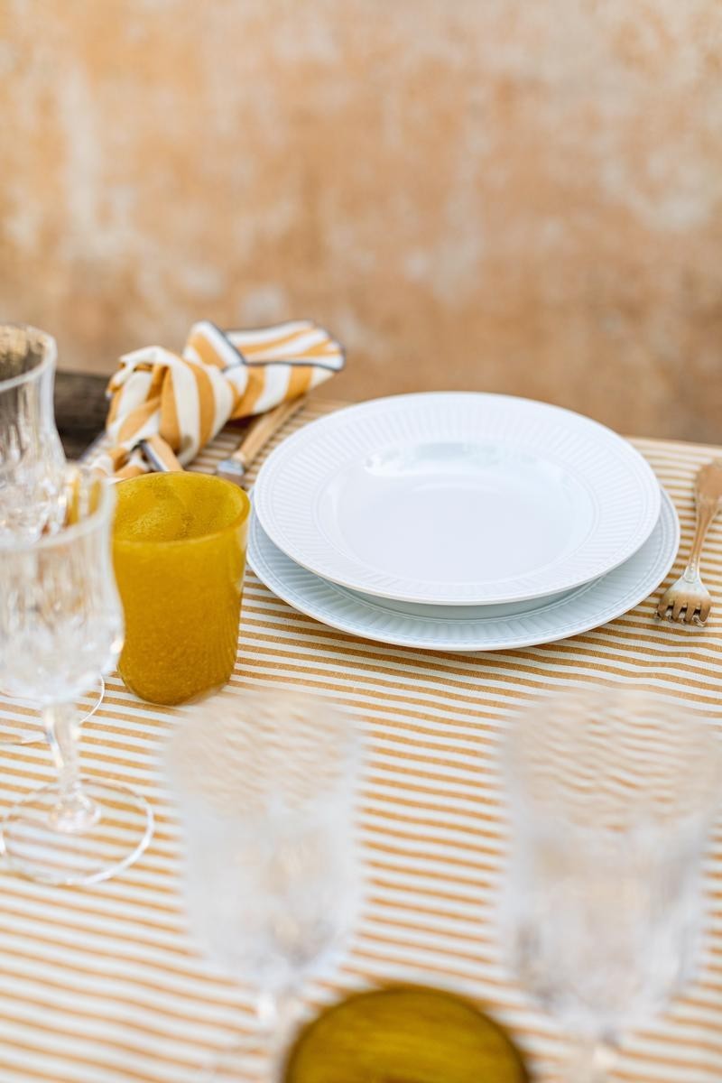 Chemin de table Filo en coton 