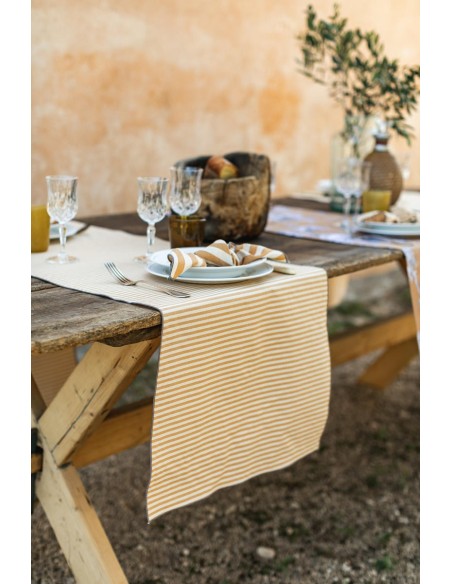 Stain Resistant Cotton Filo Runner