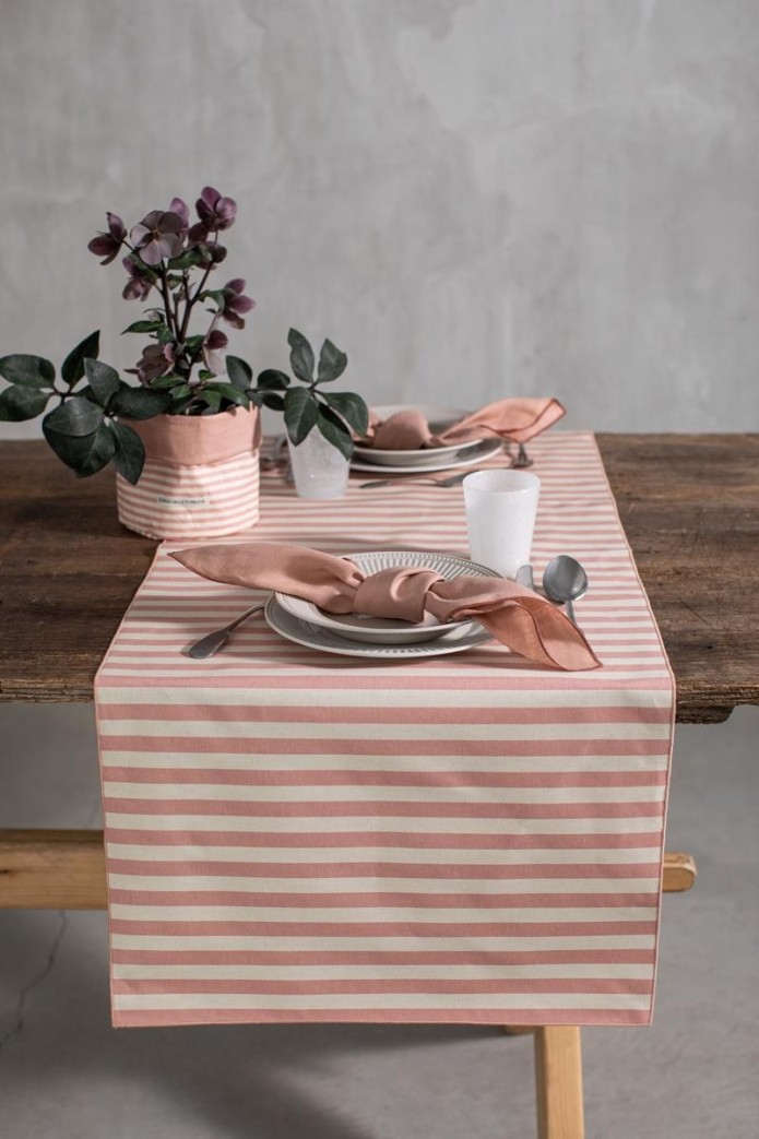 Chemin de table Filo en coton  2