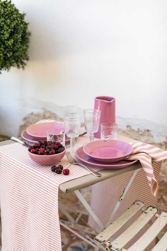 Chemin de table Filo en coton 