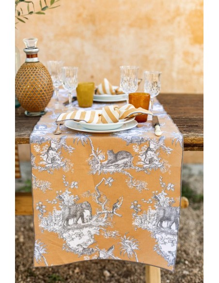 Chemin de table Filo en coton 