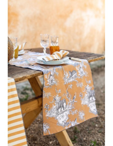 Chemin de table Filo en coton 