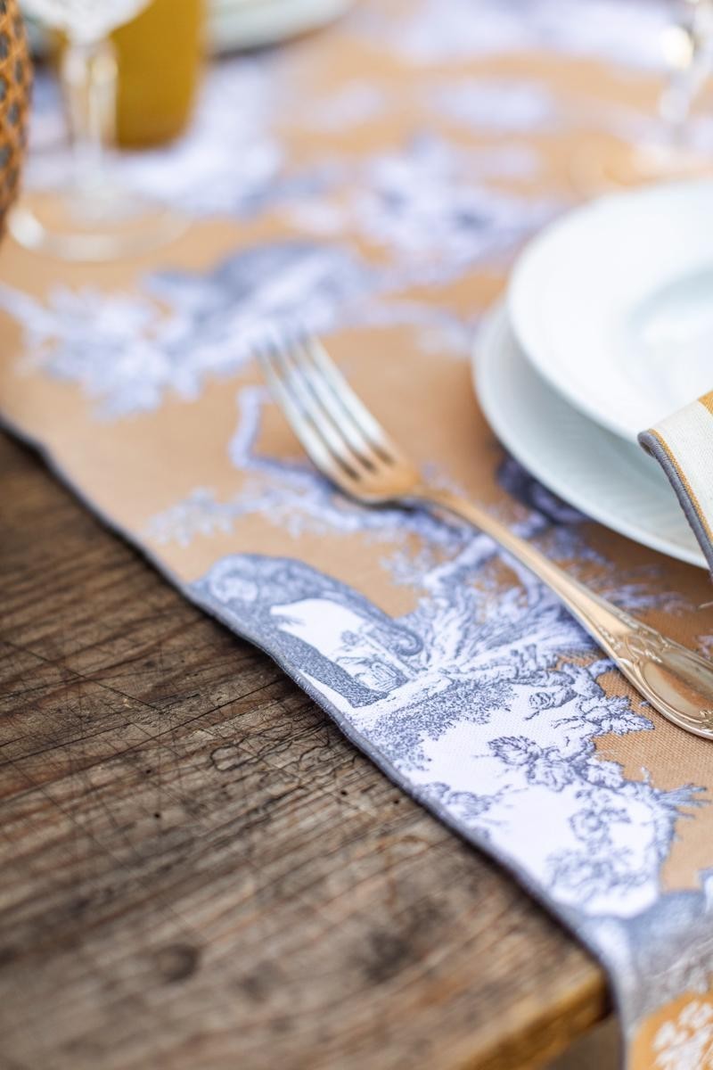 Chemin de table Filo en coton 