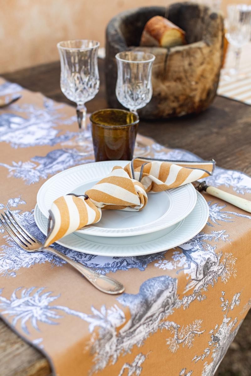 Chemin de table Filo en coton 