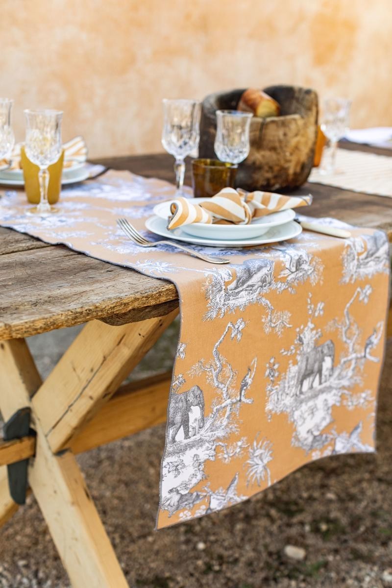Chemin de table Filo en coton 