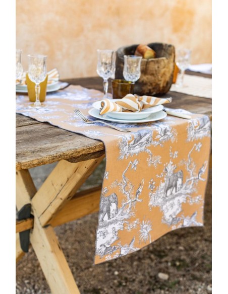 Chemin de table Filo en coton 