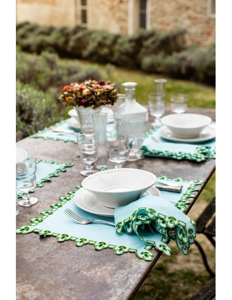 Amalfi Placemat in Stain Resistant Linen