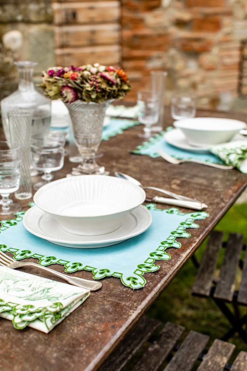 Amalfi Placemat in Stain Resistant Linen