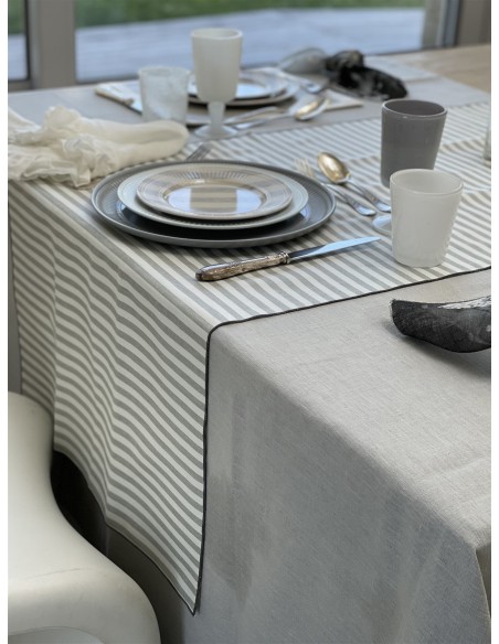 Chemin de table Filo en coton 